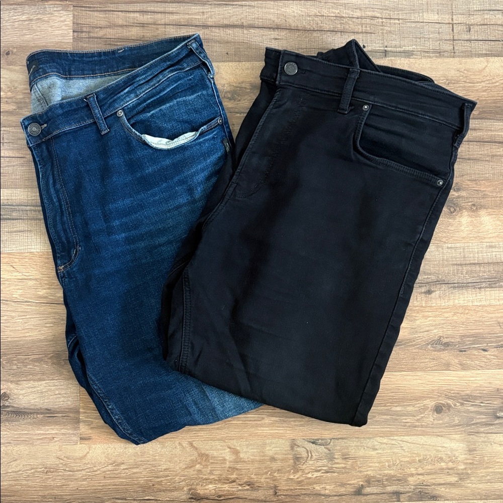 The Silver Co Men’s Jeans Bundle Black Blue 44x30